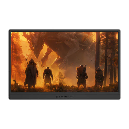 Monitor Balam Rush Portatil 15.6 Nomad Nm15d 4ms 60hz Full HD IPS LED HDMI USB-C Negro
