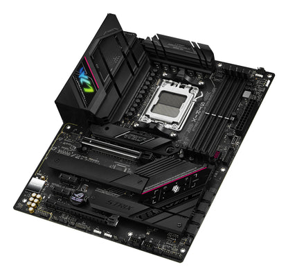 Tarjeta Madre Asus ROG Strix B650E-F Gaming WIFI 4xDDR5 128GB 6400Mhz PCIe 5.0 M.2 1xHDMI 1xDP S AM5 ATX Wi-Fi 6E BT