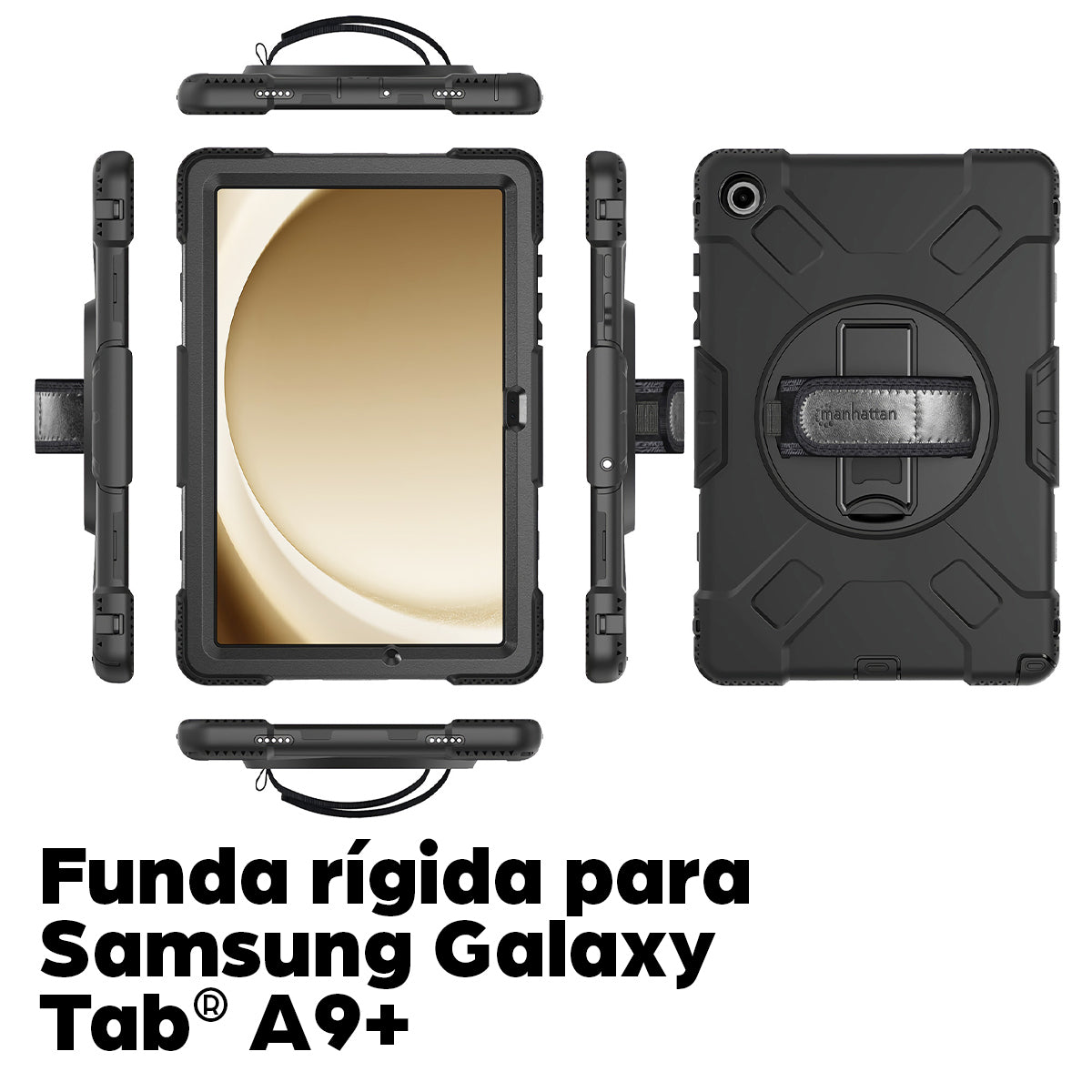 Funda de uso rudo Manhattan Galaxy Tab A9+ (11)