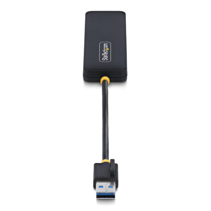 StarTech.com H5A4A-USB-HUB nodo concentrador USB 3.2 Gen 1 (3.1 Gen 1) Type-A 5000 Mbit/s Negro