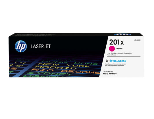 Toner HP LaserJet 201X Magenta Alta Capacidad