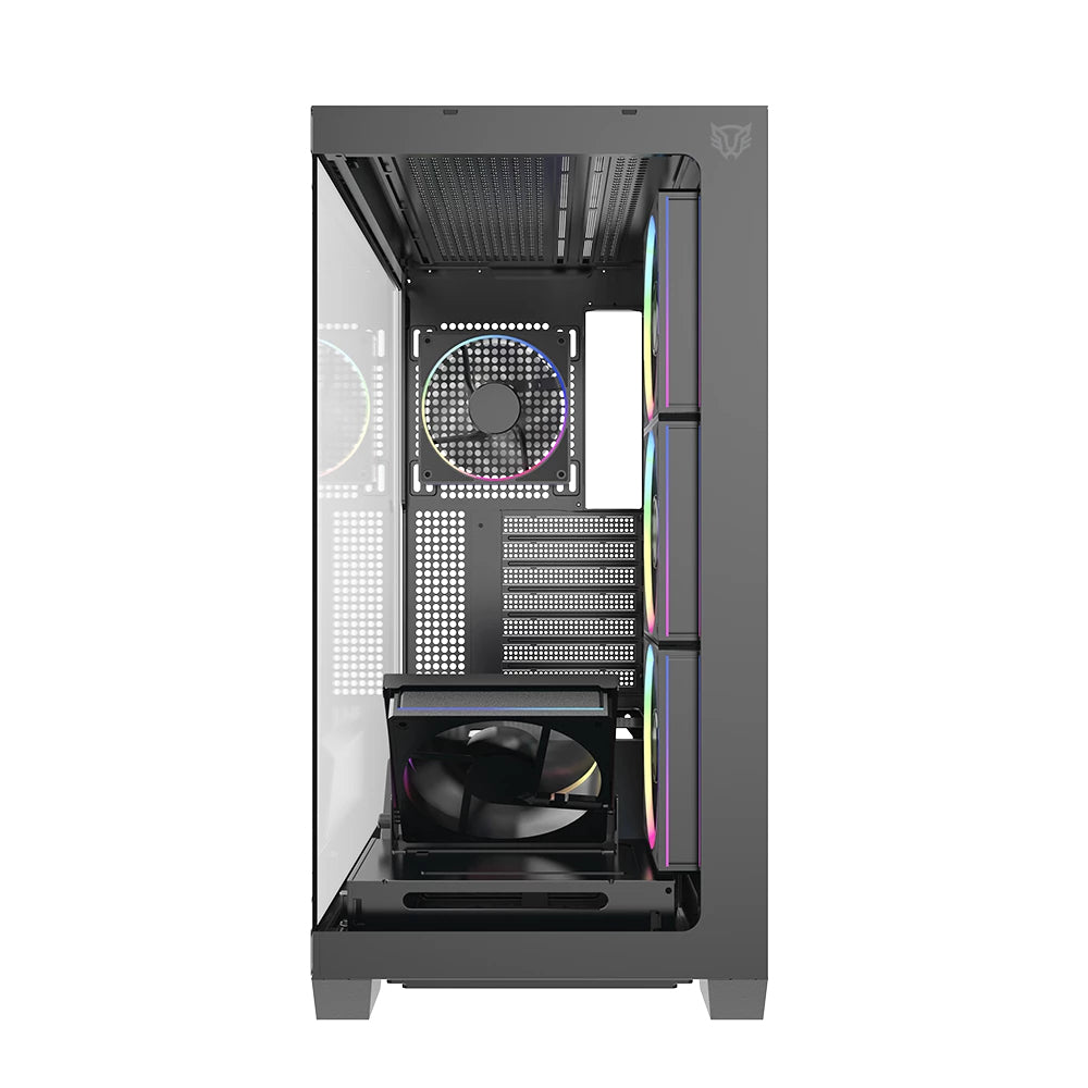 Gabinete Gamer Balam Rush Media Torre Tank Polar 7900 / Legend Negro