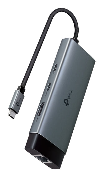 Adaptador TP-Link USB Type-C 6-Port Hub Plug and Play Self-storage for Connector Fast Heat