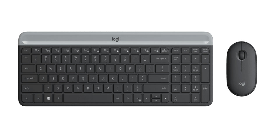 Logitech 920-009266 teclado Ratón incluido Oficina RF inalámbrico Español Grafito