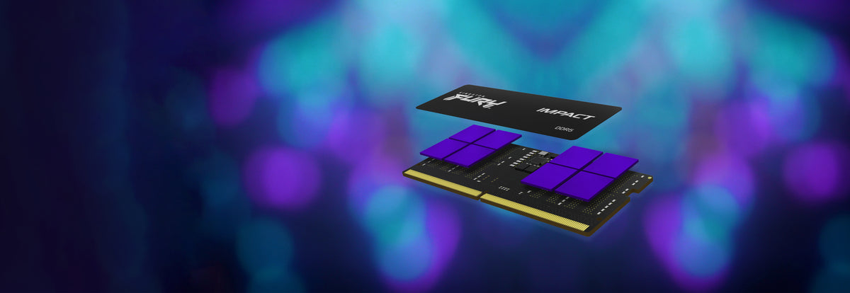 Kingston Technology FURY Impact módulo de memoria 8 GB 1 x 8 GB DDR5 4800 MT/s 262-pin SO-DIMM