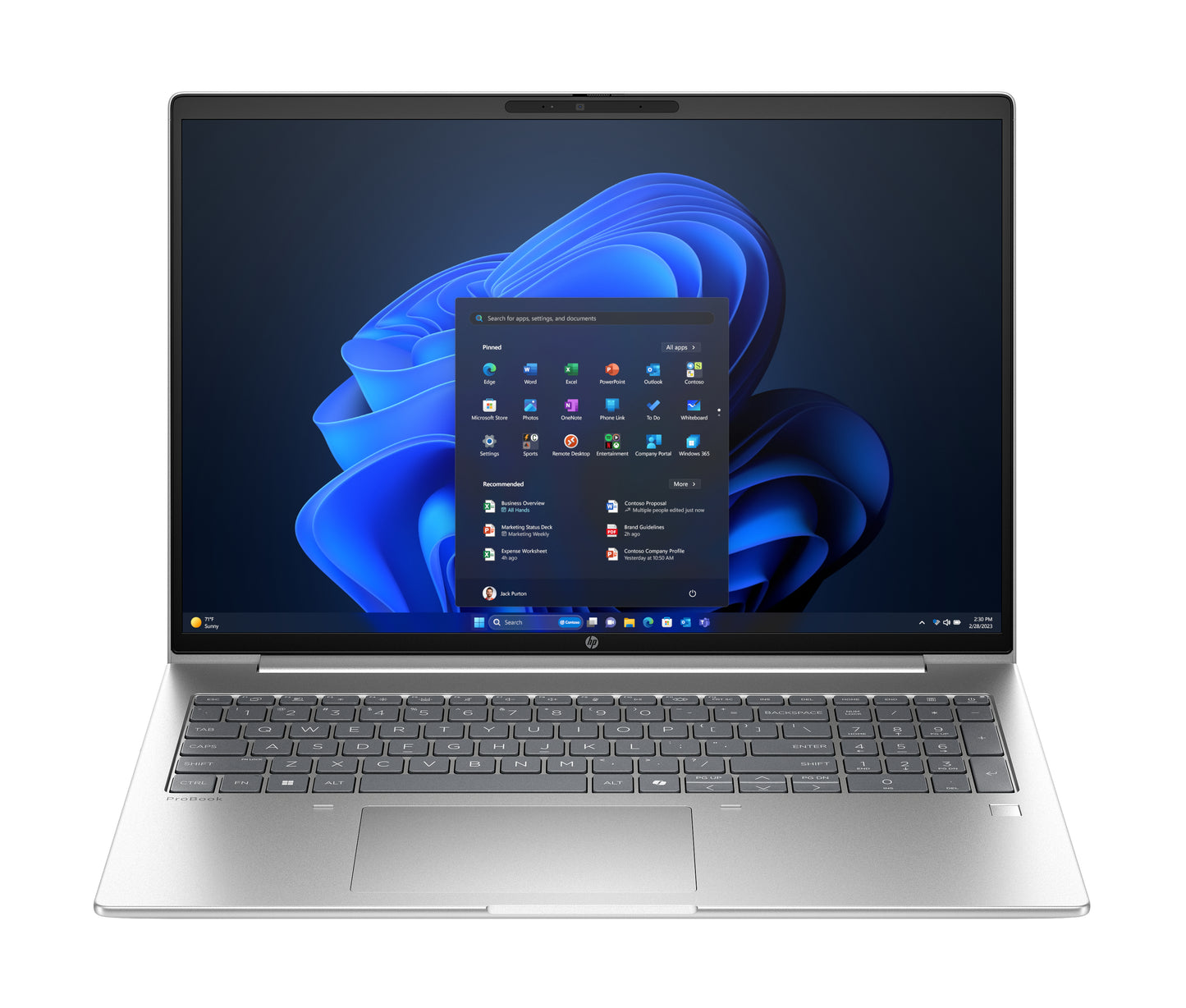 HP ProBook 4 G1ah AMD Ryzen™ 5 220 Computadora portátil 40.6 cm (16") WUXGA 16 GB DDR5-SDRAM 512 GB SSD Wi-Fi 6E (802.11ax) Windows 11 Pro Plata