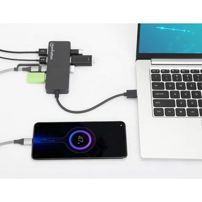 Hub USB Manhattan con 7 puertos USB-A 3.2
