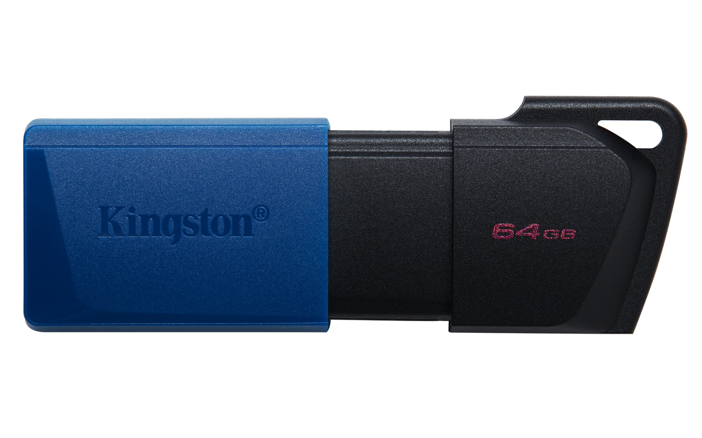 Memoria USB Kingston DataTraveler Exodia M 64GB USB 3.2 Gen1 Color Negro-Azul