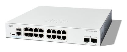 Cisco C1200-16T-2G dispositivo de redes Gestionado L2/L3 Gigabit Ethernet (10/100/1000) Blanco