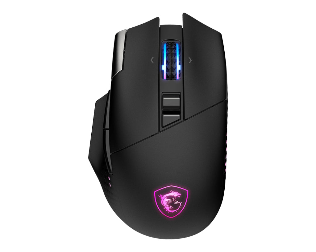 Mouse Inalámbrico Gamer MSI Versa Pro Wireless 26000 dpi RF Wireless/Bluetooth/USB-C Negro