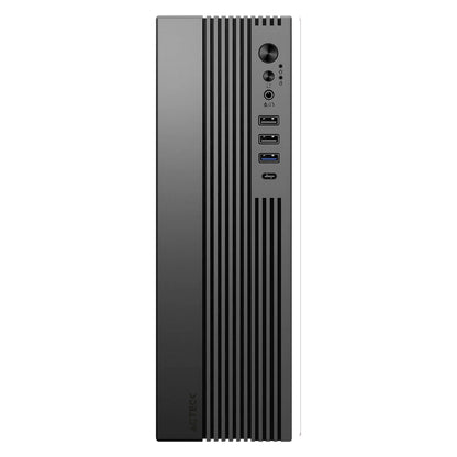 Gabinete Mini Torre Slim Onex Acteck GS450 Max MB Micro ATX / Fuente Flex 400 W Elite Negro