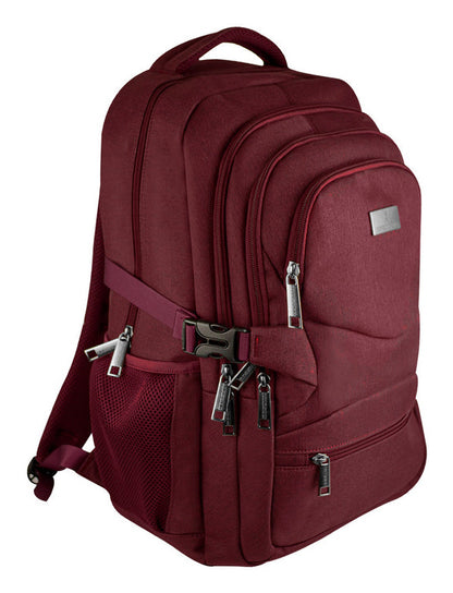 Perfect Choice PC-084495 maletín para laptop 43.2 cm (17") Mochila Rojo