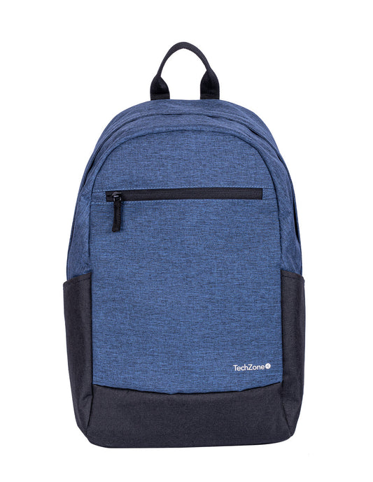 Mochila TechZone Easy Lite Blue con Compartimiento para Laptop de 15.6" Azul