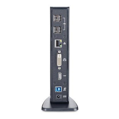 StarTech.com USB3SDOCKHD base para laptop o replicador de puertos Alámbrico USB 3.2 Gen 1 (3.1 Gen 1) Type-B Negro
