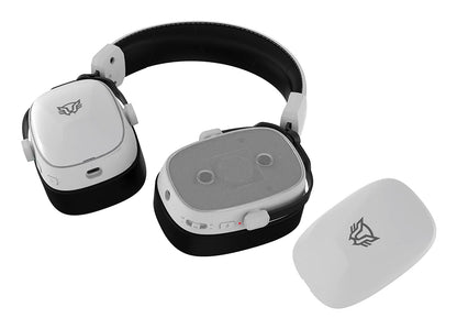 Balam Rush Aeon Expert HS1100 Auriculares Inalámbrico y alámbrico Diadema Juego USB Tipo C Bluetooth Negro, Blanco