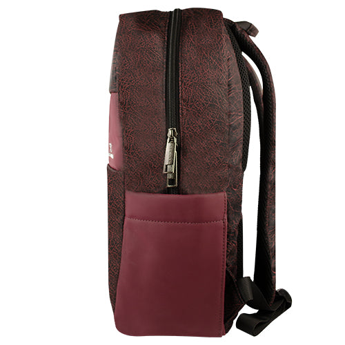 Mochila Perfect Choice Phenix para Laptop 15.6"-17" Color Tinto