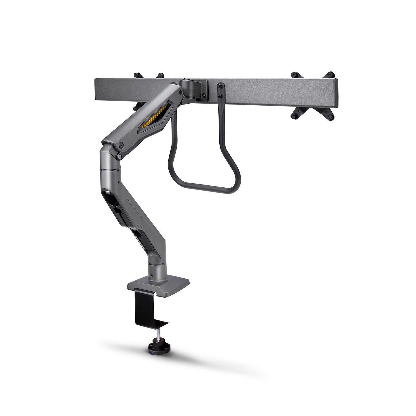 StarTech.com H2M1AS2-MONITOR-ARM soporte para pantalla plana 68.6 cm (27") Escritorio Negro