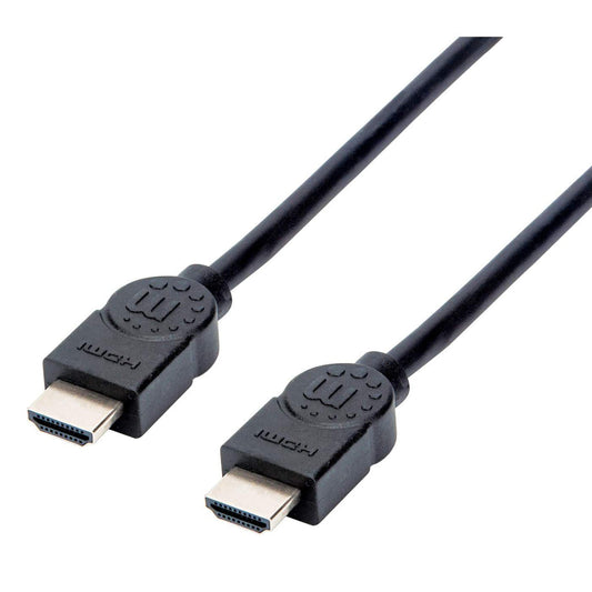 Cable Manhattan HDMI 1.3 M-M Alta Velocidad Blindado 1.5m Color Negro