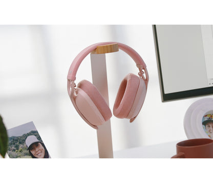 Diadema Logitech Zone Vibe 100 Inalámbrica Color Rosa