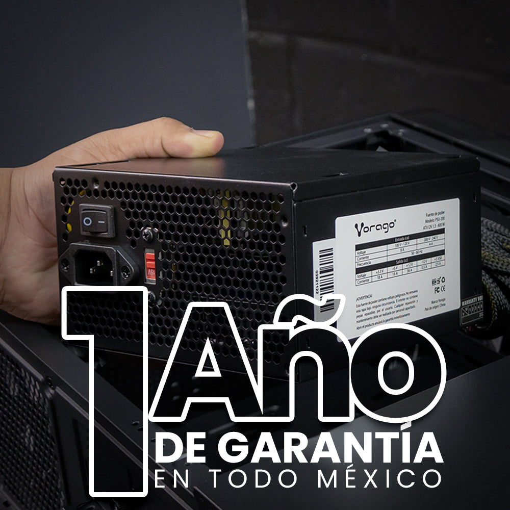 Fuente de Poder Vorago Start The Game PSU-200 600 Watts 2xSATA