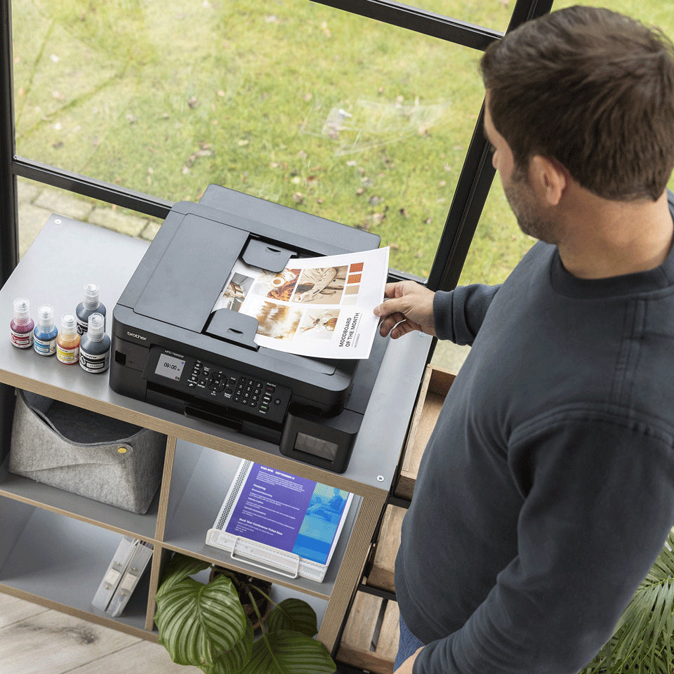 Impresora Multifuncional Brother MFC-T930DW Inyección de Tinta a Color InkBenefit Tank Conectividad Inálambrica Dúplex