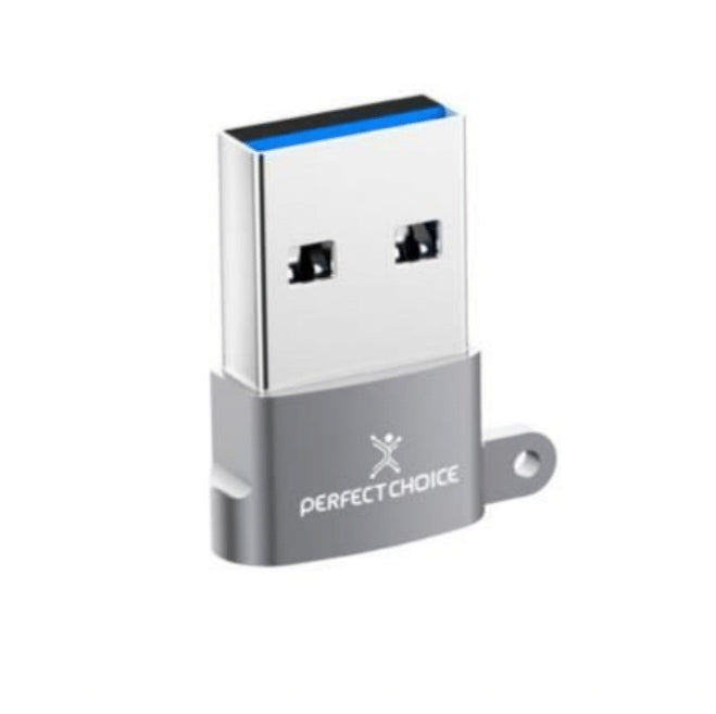 Adaptador Perfect Choice USB Tipo A a USB Tipo C