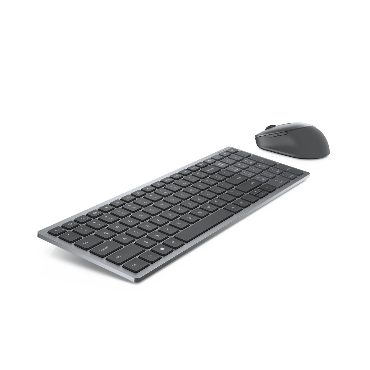DELL KM7120W teclado Ratón incluido Oficina RF inalámbrico + bluetooth Español Gris, Titanio