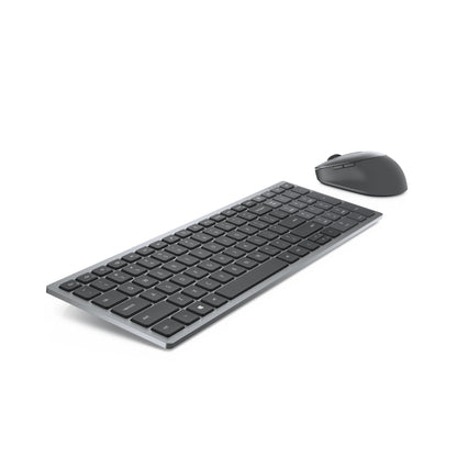 DELL KM7120W teclado Ratón incluido Oficina RF inalámbrico + bluetooth Español Gris, Titanio