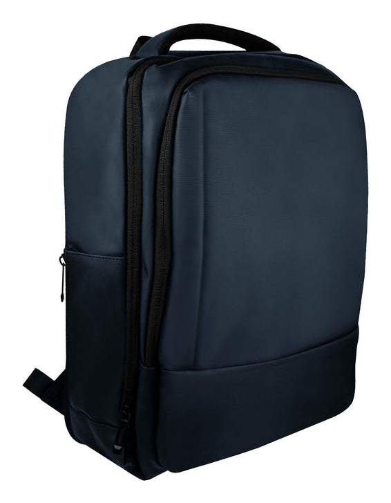 Mochila Perfect Choice para Laptop 15.6" Expandible Resistente al Agua Color Tundra Azul