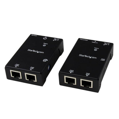 StarTech.com ST121SHD50 extensor de audio/video Transmisor y receptor AV Negro