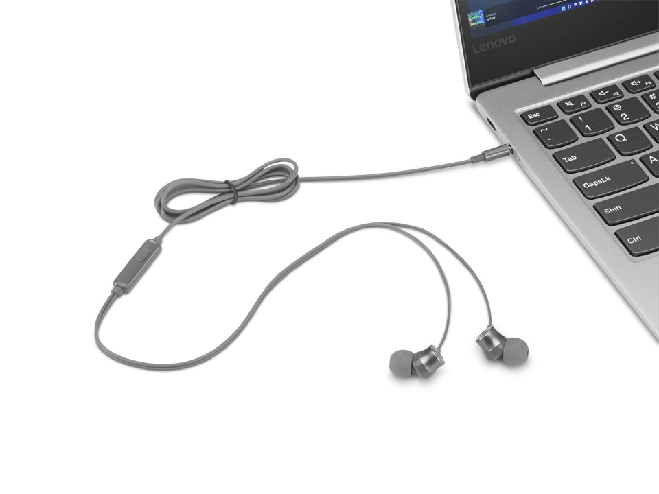 Audífonos Lenovo 110 In-Ear Color Gris