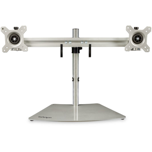 StarTech.com ARMDUOSS soporte para pantalla plana 61 cm (24") Escritorio Acero inoxidable