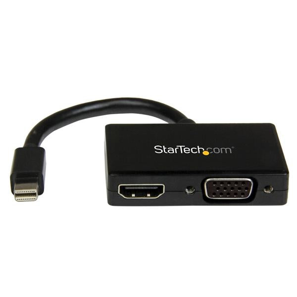 StarTech.com MDP2HDVGA adaptador de cable de vídeo 0.15 m Negro