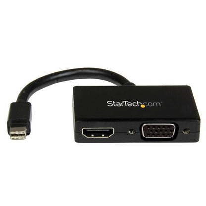 StarTech.com MDP2HDVGA adaptador de cable de vídeo 0.15 m Negro