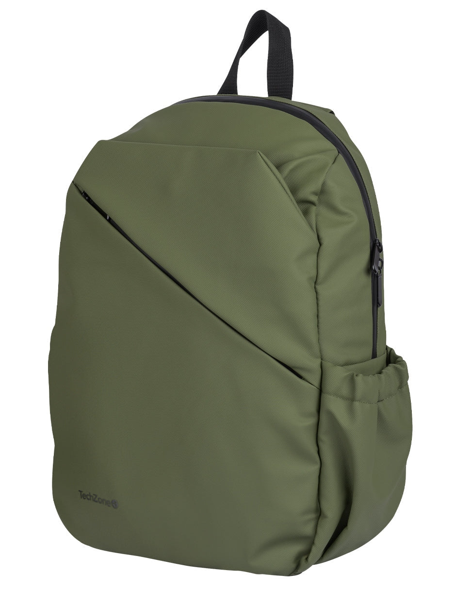 Mochila TechZone Style TZLBP29-V 16 Resistente a Salpicaduras 100% Poliester Color Verde