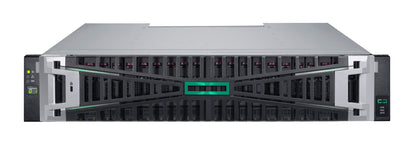 HPE MSA 2070 SFF 2x10/25GbE iSCSI 4-port Cntrl 12x1.92TB SSD 4x10Gb iSCSI XCVR 23TB Storage Array unidad de disco múltiple Bastidor (2U)