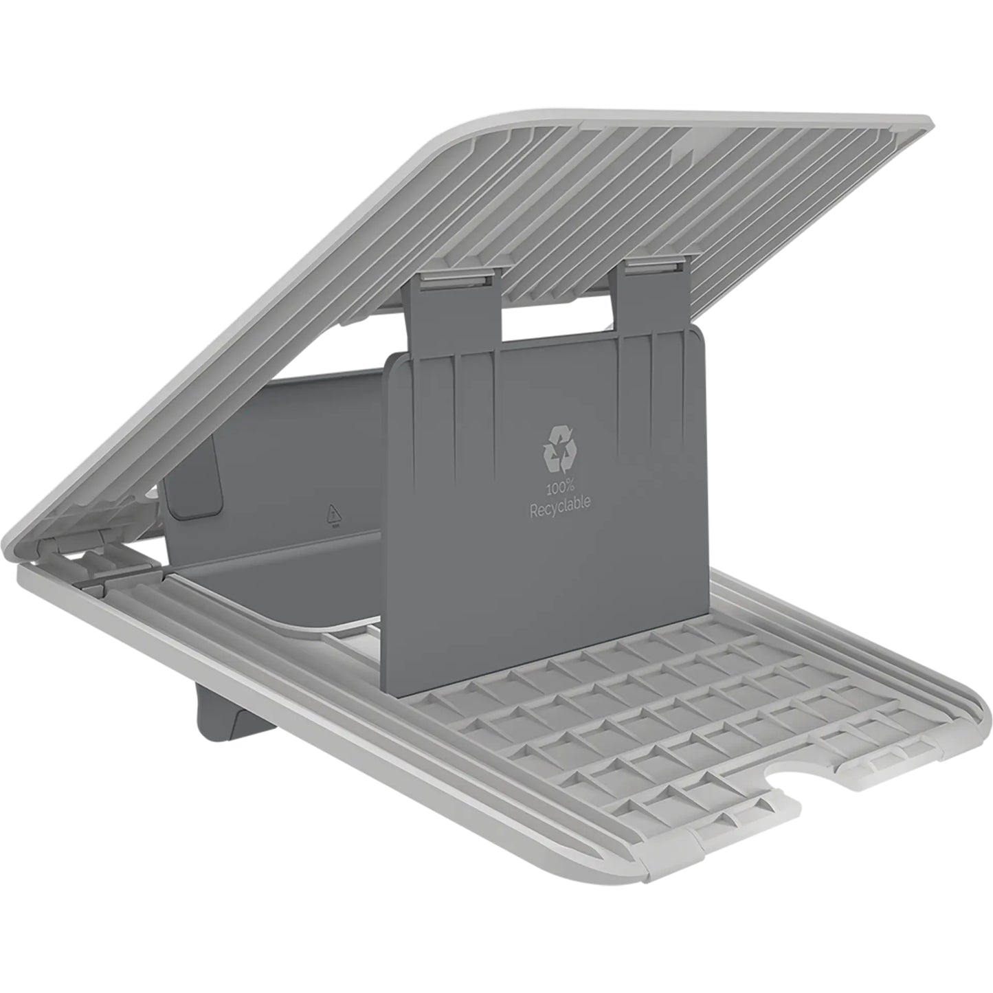 Soporte Fellowes para Laptop Breyta Color Blanco 12 con Ajustes de Altura