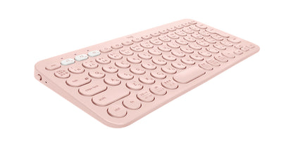 Teclado Logitech K380 Multidispositivo Inalámbrico Color Rosa