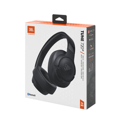 Auriculares inalámbricos JBL Tune Bluetooth 720BT con diadema color Negro