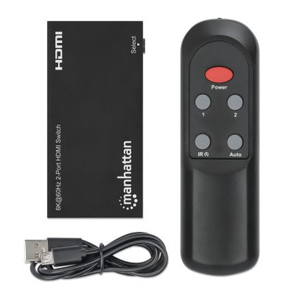 Manhattan 207942 conmutador de vídeo HDMI