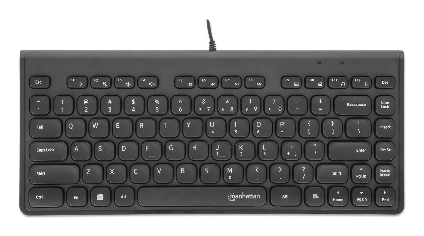 Teclado Chocolate Manhattan USB cableado Negro
