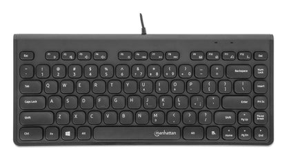 Teclado Chocolate Manhattan USB cableado Negro