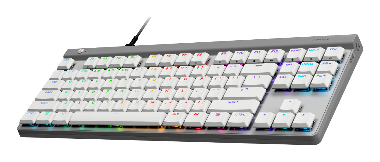 Teclado Logitech G515 TKL Wired Gaming  USB Color Blanco