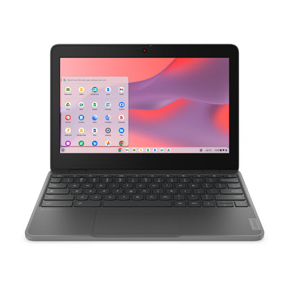 Lenovo 100e Chromebook Gen 4 (Intel) N100 29.5 cm (11.6") Pantalla táctil HD 8 GB LPDDR5-SDRAM 64 GB eMMC Wi-Fi 6 (802.11ax) ChromeOS Español Gris