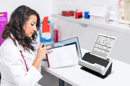 Epson DS-C330 Escáner alimentado con hojas Negro, Gris