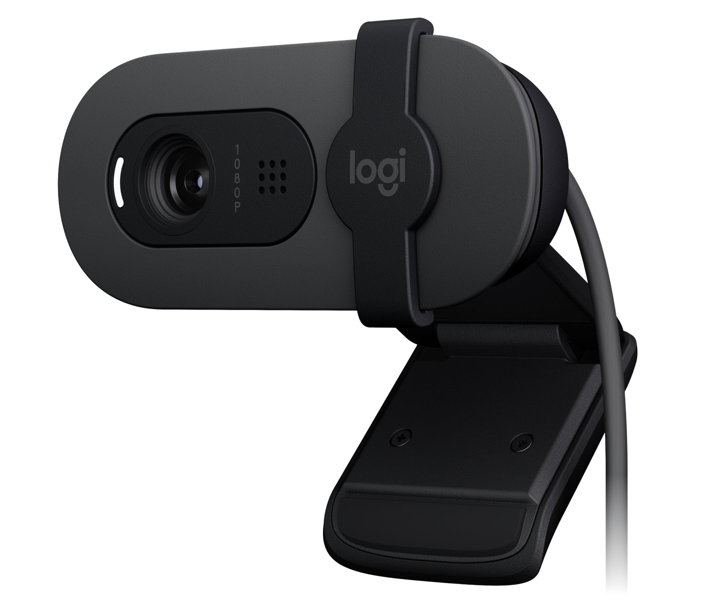Cámara Web Logitech Brio 100 RTL Full HD 1080p Micrófono Integrado Conectividad USB Color Grafito