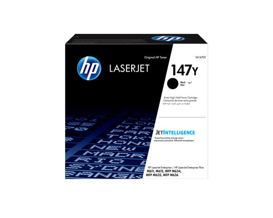 Tóner HP LaserJet 147Y Extra Alto Rendimiento 42K Páginas Color Negro