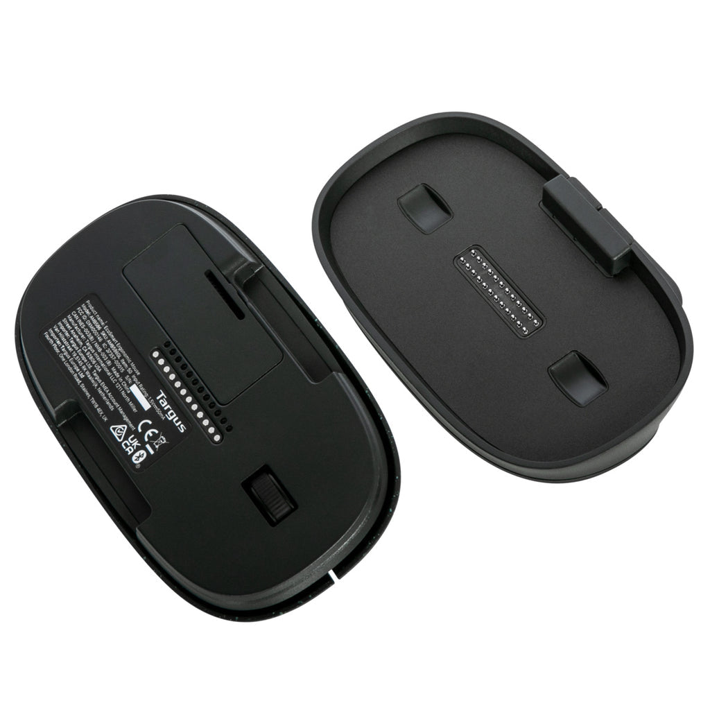 Mouse Targus ErgoFlip EcoSmart Ergonómico Ambidiestro 4000 DPI Inalámbrico Color Negro