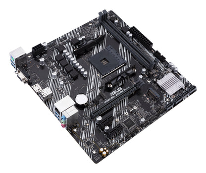 Tarjeta Madre Asus PRIME A520M-K 2xDDR4 64GB 4400Mhz HDMI VGA PCIe 3.0 M.2 S AM4 Ryzen mATX