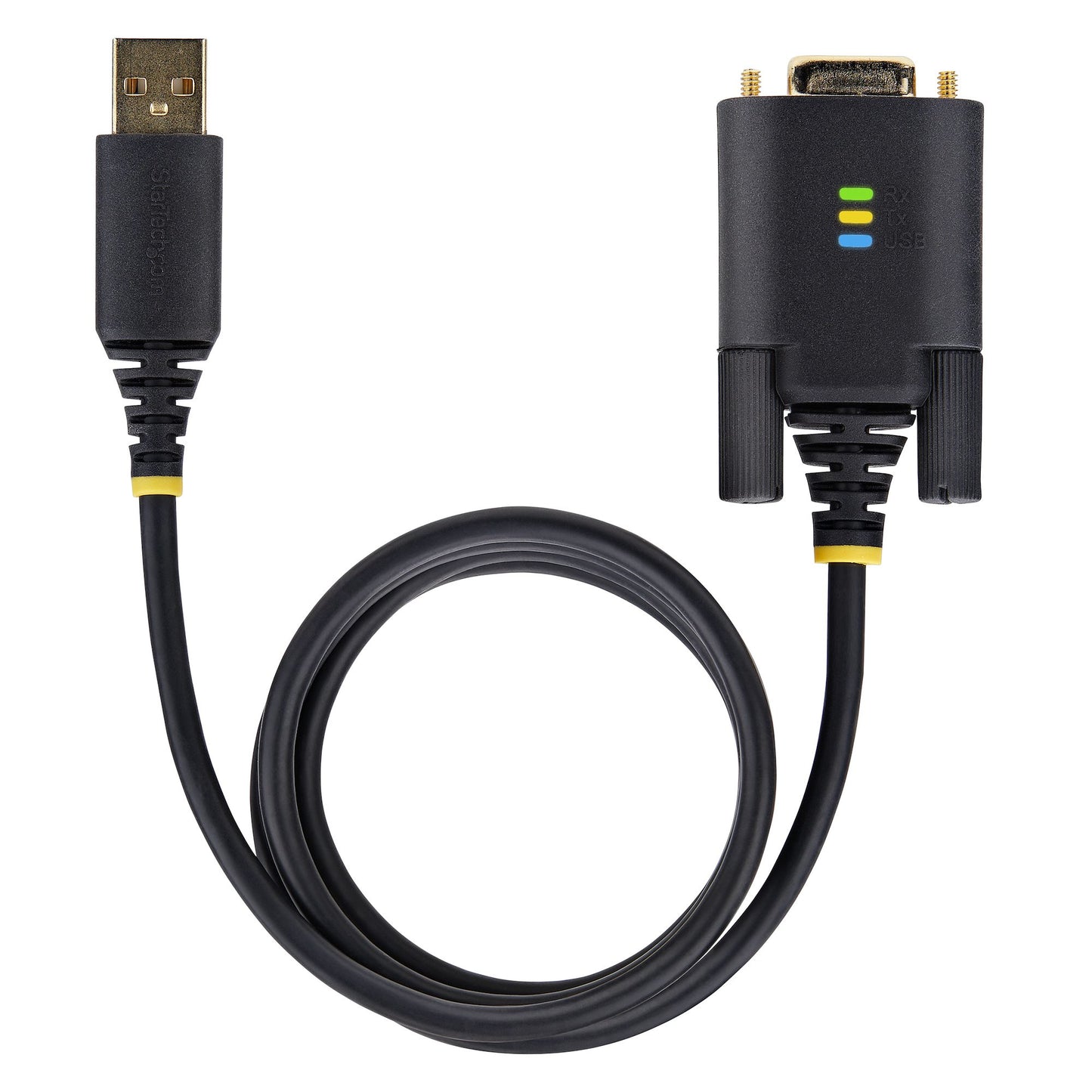 StarTech.com 1P3FFCB-USB-SERIAL cable serial Negro 1 m USB tipo A RS-232
